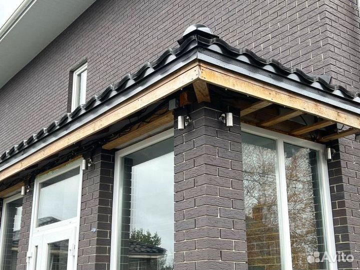 Облицовочный кирпич Коричневый Зарайск