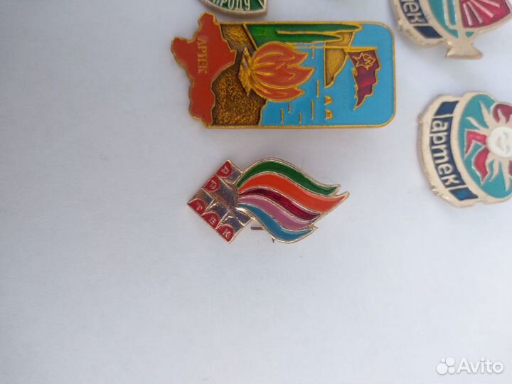 Значки Артек