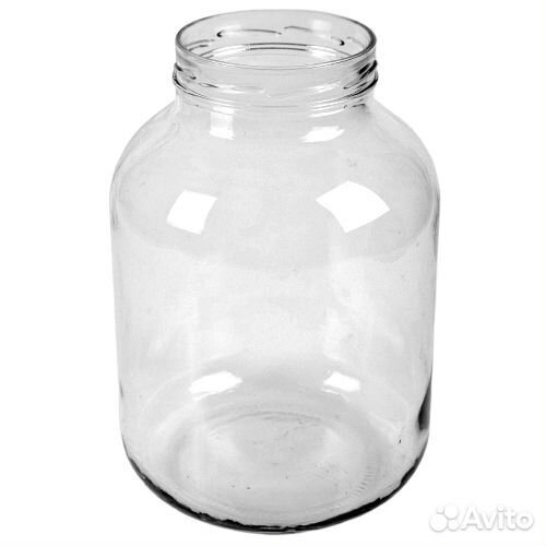 Банки стеклянные 5,0л. Твист (d-100мм.)