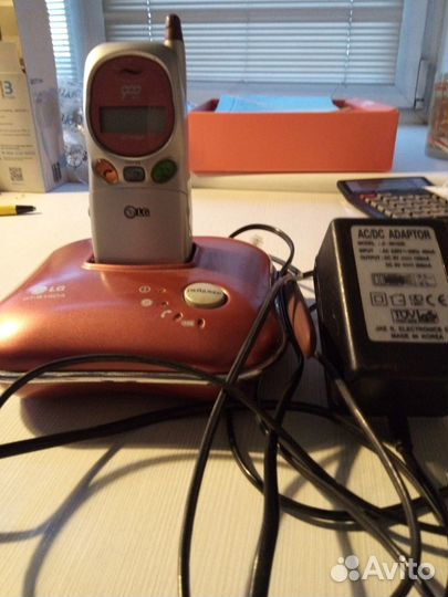 Радиотелефон LG-Nortel GT-9140 вес трубки 213 гр Р