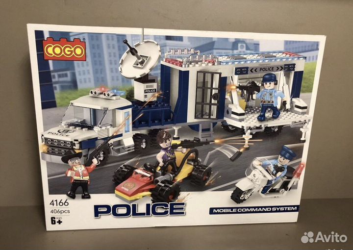 Конструктор полицейская погоня