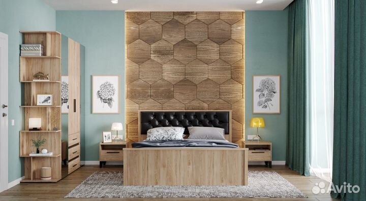 Кровать в современном стиле