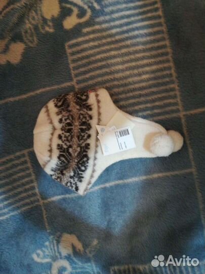 Новая женская шапка ушанка с бубенчиками