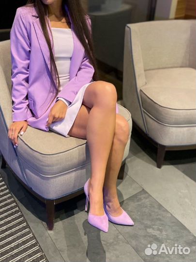 Туфли замшевы mascotte