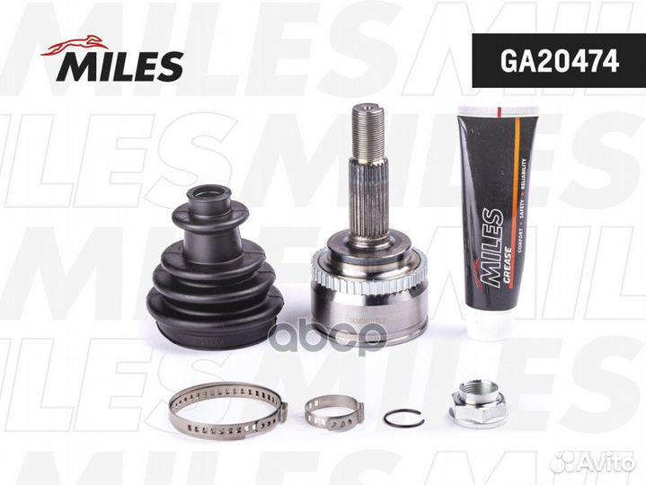 Шрус наружный toyota corolla 1.4/1.6 02- (GKN 3