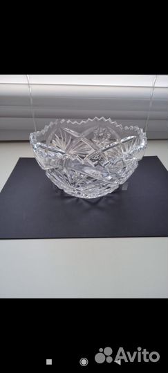 Салатник хрусталь