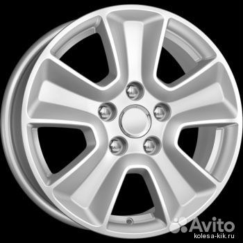 R16 5x114,3 6,5J ET50 D66,1 K&K кс672 (16 Duster FL) сильвер