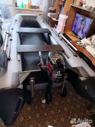 Лодочный мотор HDX 4 новый