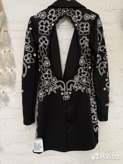 ASOS платье пиджак открытая спина