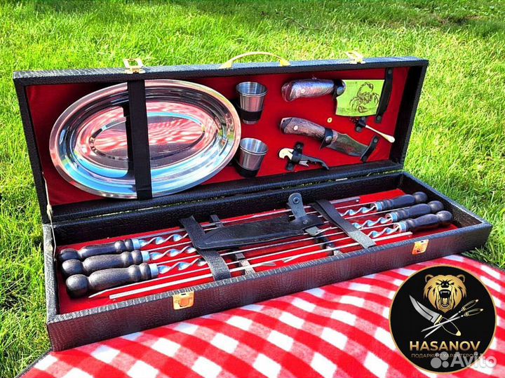 Шашлычный набор подарочный