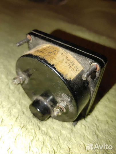 Миллиамперметр 500mA постоянного тока