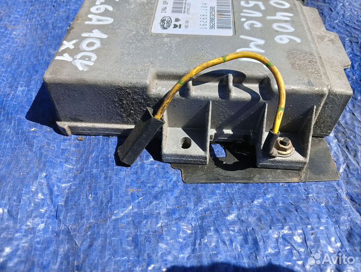 Эбу двигателя пежо 406