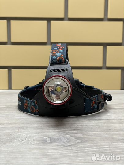 Мощный налобный фонарь