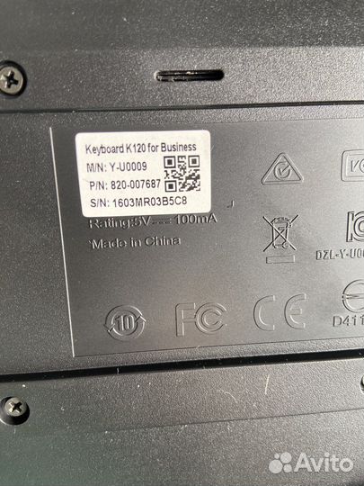 Клавиатура logitech k120