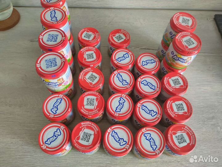 Пюре Агуша овощное