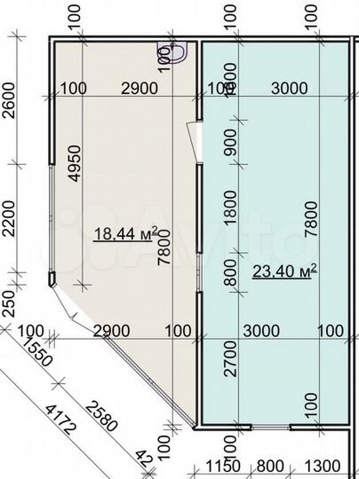 Торговая площадь, 42 м²