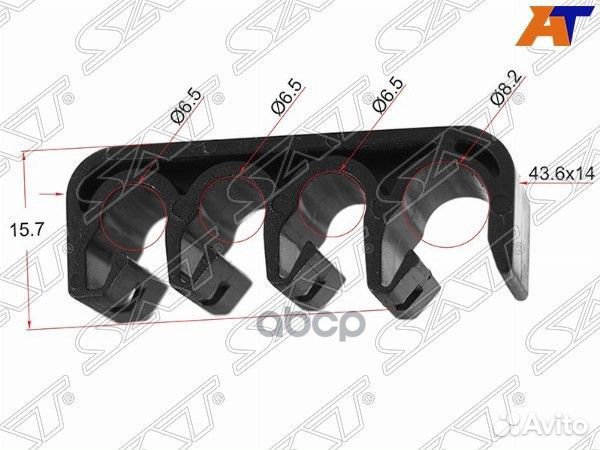 Клипса эл. проводки toyota/lexus (1 шт.) stm103