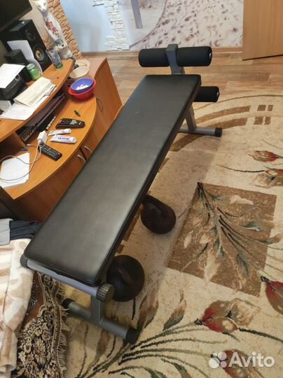 Скамья для жима и пресса бу