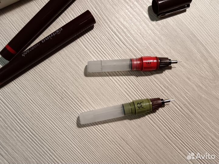 Изографы rotring + тушь