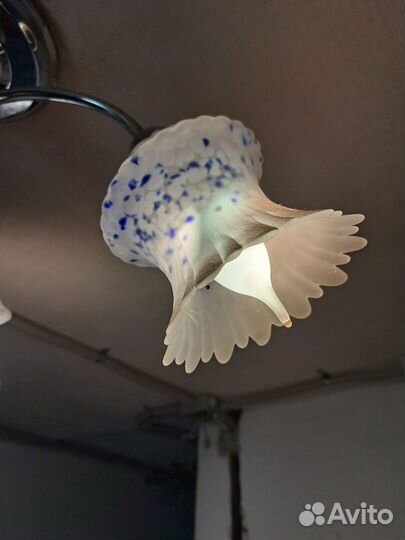 Люстра потолочная подвесная бу