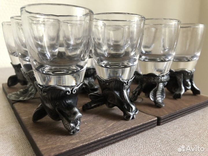 Набор рюмок перевёртышей