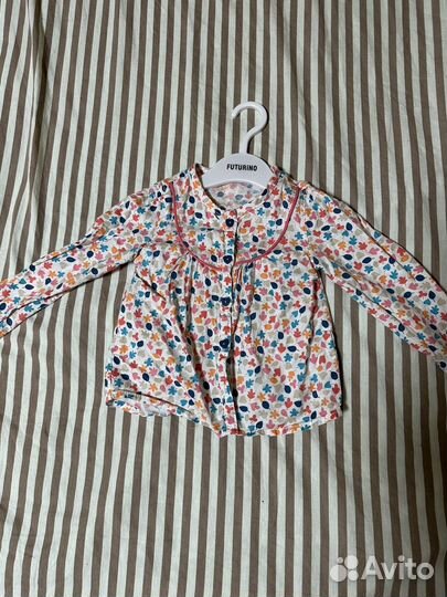 Рубашка для девочки 86