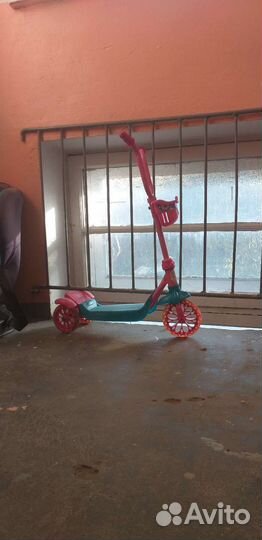 Самокат детский трехколесный бу