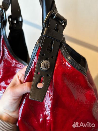 Сумка givenchy лакированная винтаж