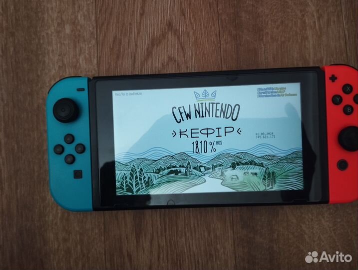 Nintendo switch 128gb прошитый