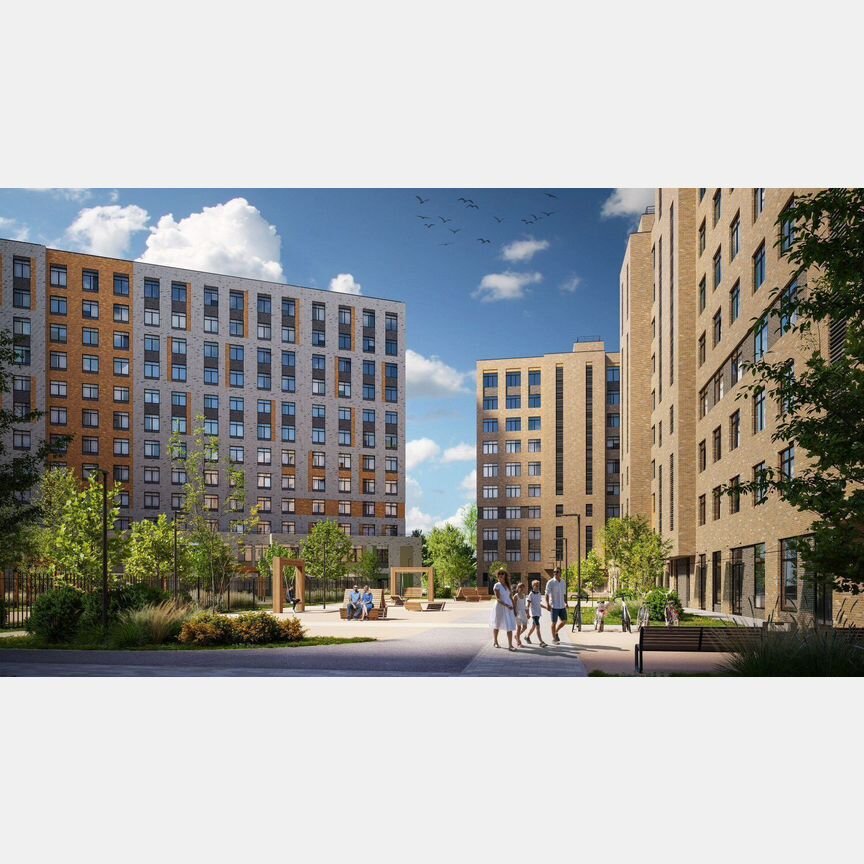 1-к. квартира, 36,6 м², 5/12 эт.