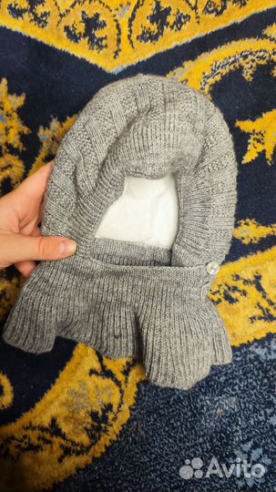 Шапка шлем журавлик