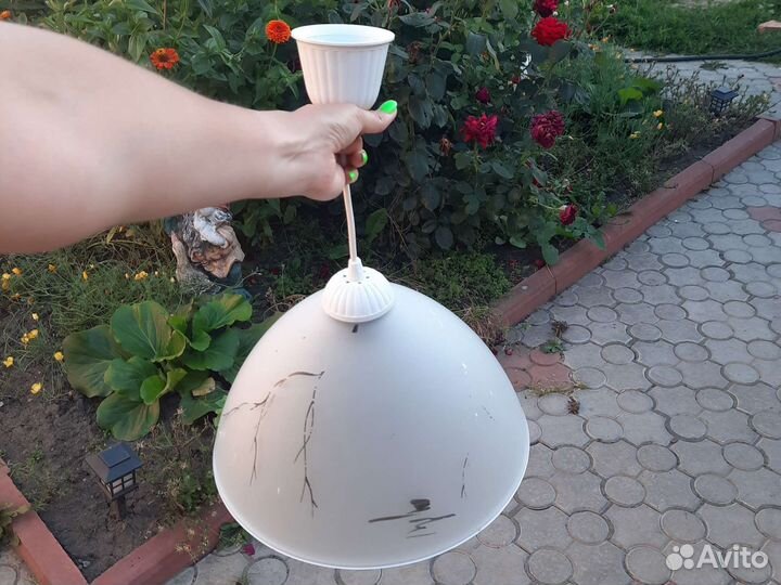 Люстры потолочная бу