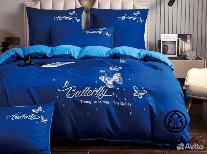 Постельное белье с вышивкой 1.5/2ка/евро/семейный