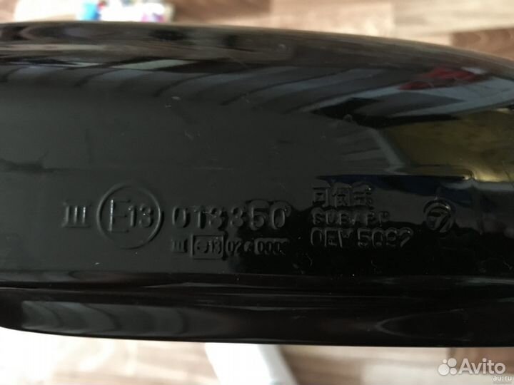 Зеркало левое subaru 013350 oew5092