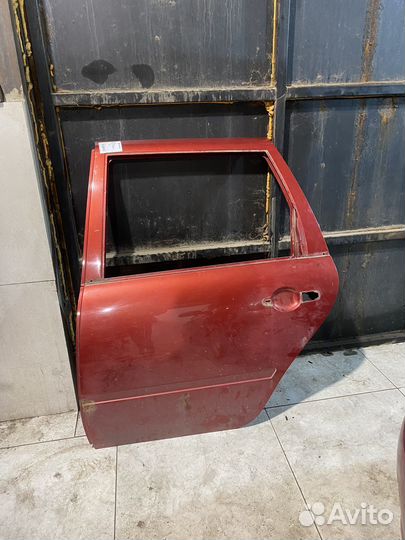 Дверь на калину 1 задняя левая