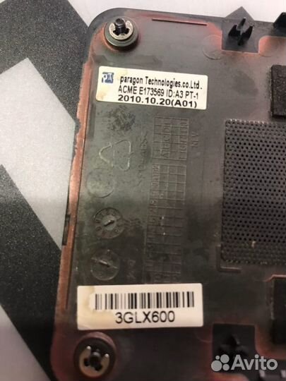 Крышка отсека HDD озу WiFi HP Pavilion dv6-3000