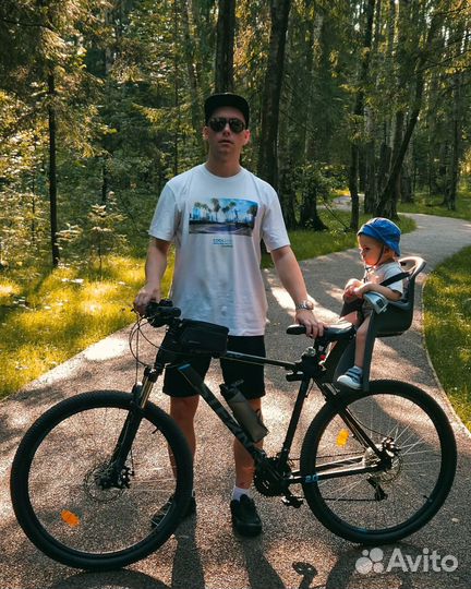 Детское велокресло polisport bilby Junior front