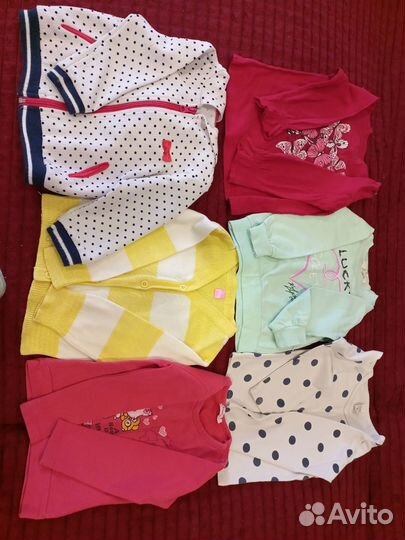 Вещи пакетом на девочку от года до 2.5