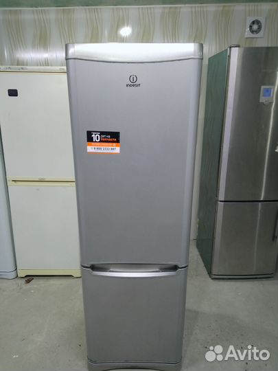 Холодильник бу серебристый No frost. Привезём