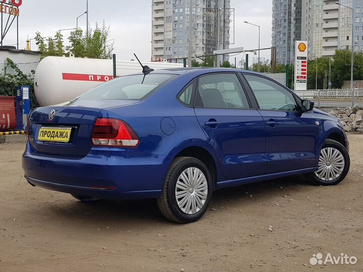 Volkswagen Polo 1.6 AT, 2018, 104 000 км