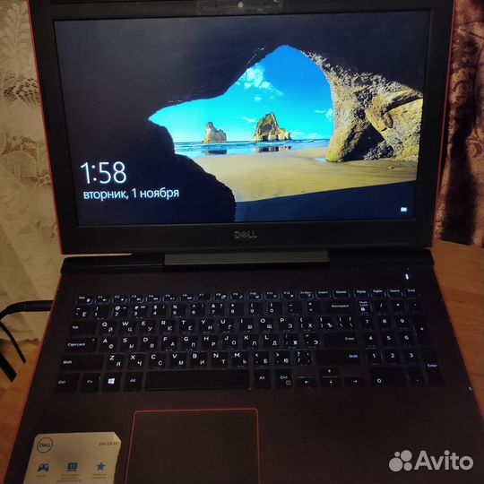 Ноутбук dell G5 5587