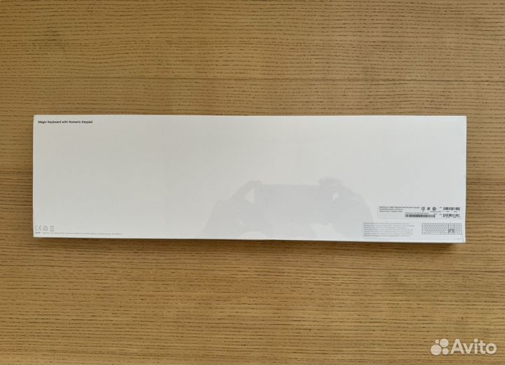 Apple Magic keyboard with num pad белая, новая