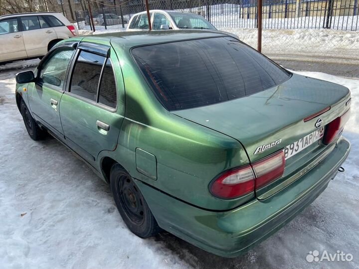 Автомобиль в разбор Nissan Almera n15
