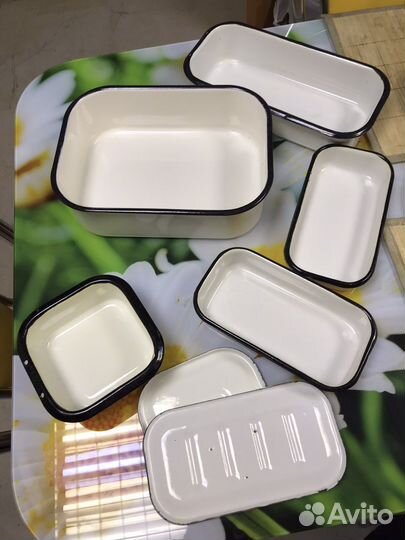 Эмалированный лоток СССР