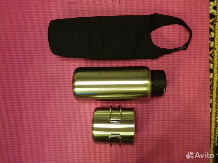 Klean Kanteen Wide1182 мл+Tatonka handle MUG 600мл