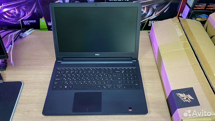 Ноутбук dell для работы с гарантией/Core i5/8G/SSD