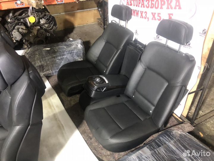 Сиденья бмв 7 Ф01 Ф02 Обивка dakota