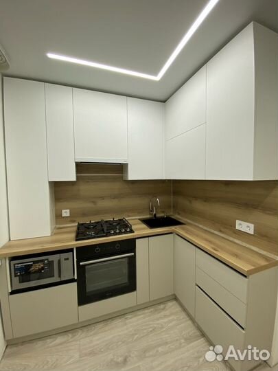 Кухня на заказ под ключ h-6739