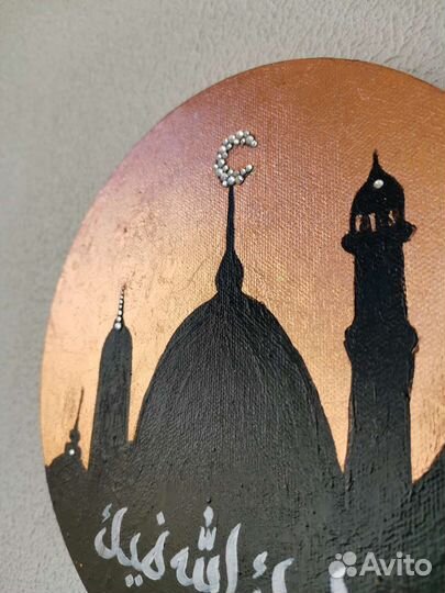 Мусульманская картина Мечеть. Шамаиль