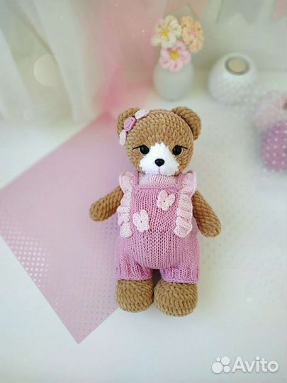 Вязаный мишка